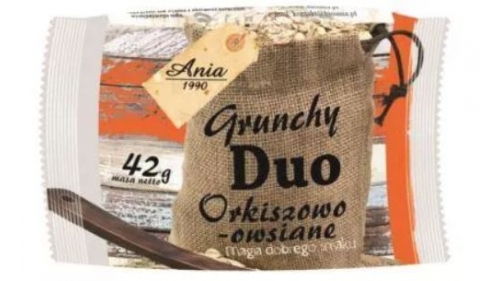 Ciastko Grunchy DUO orkiszowo-owsiane Ania 42g