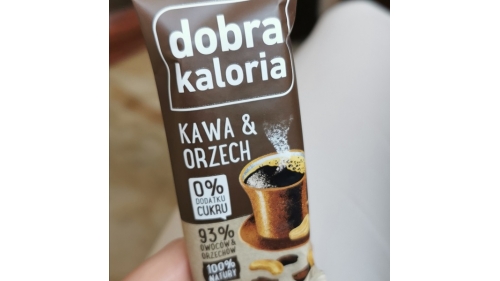 Baton Dobra Kaloria  Kawa i Orzech 35g